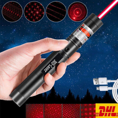 Rot Laserpointer  Reichweite Extrem Stark 650NM LaserPointer Taschenlampe 2025%$