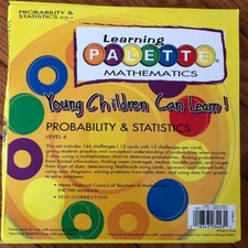 Learning Palette Probability and Statistics Math Cards Level 4 Fourth Grade