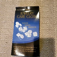 Blitz Gold Care Silver Care Jewelry Care Cloth with cleaner