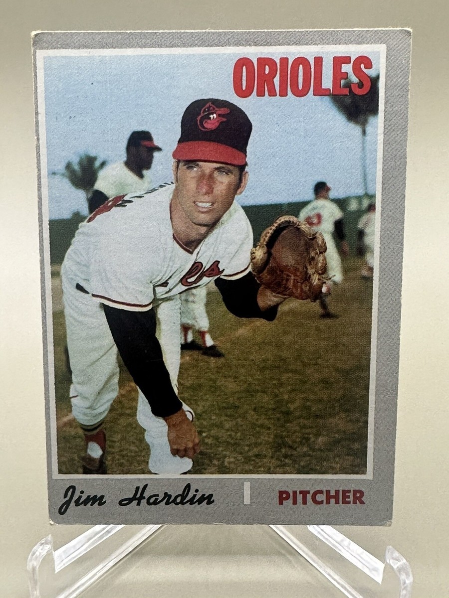 JIM HARDIN 1970 Topps #656 - EX - Orioles | eBay