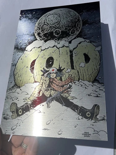 Fearless Dawn: COLD #1G METAL Variant RARE Limited Edition Of 50  Steve Mannion