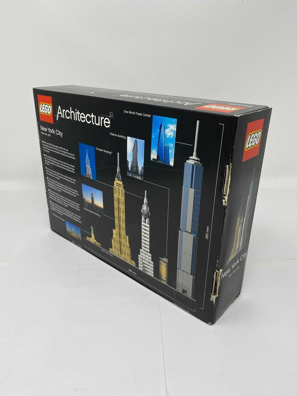 LEGO: Архитектура Нью-Йорка - 21028 [Строительная игрушка 12+] Завершена