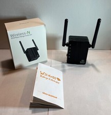 Wi-Fi wireless-n 300 mbps range extender/repeater 2 lan ports