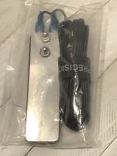 Stainless Steel Flat Foot Switch 8' Cord Tattoo Foot Pedal TAT-597 Ultra Thin
