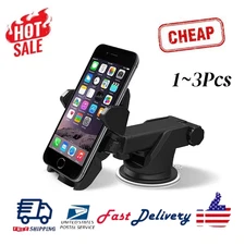 Universal 360° Mount Holder Car Stand Windshield For Mobile Cell Phone GPS