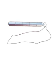 Aluminum Pill Holder Keychain Waterproof Capsule Pill Box Case Adjustable Sizes