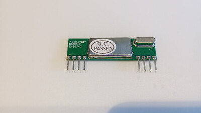 RXB6 433Mhz geschirmter Super-Heterodyne Funkempfänger mit Anleitung für Pi