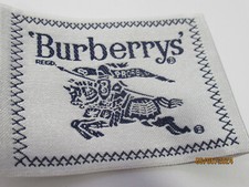 BURBERRY 1 Designer Tag LABEL Replacement Sewing Accessories