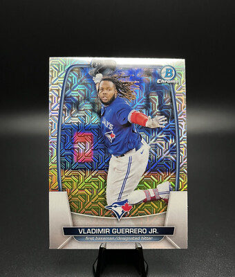 2023 Bowman Chrome Vladimir Guerrero, Jr. Mega Box Mojo Refractor #87 Blue Jays