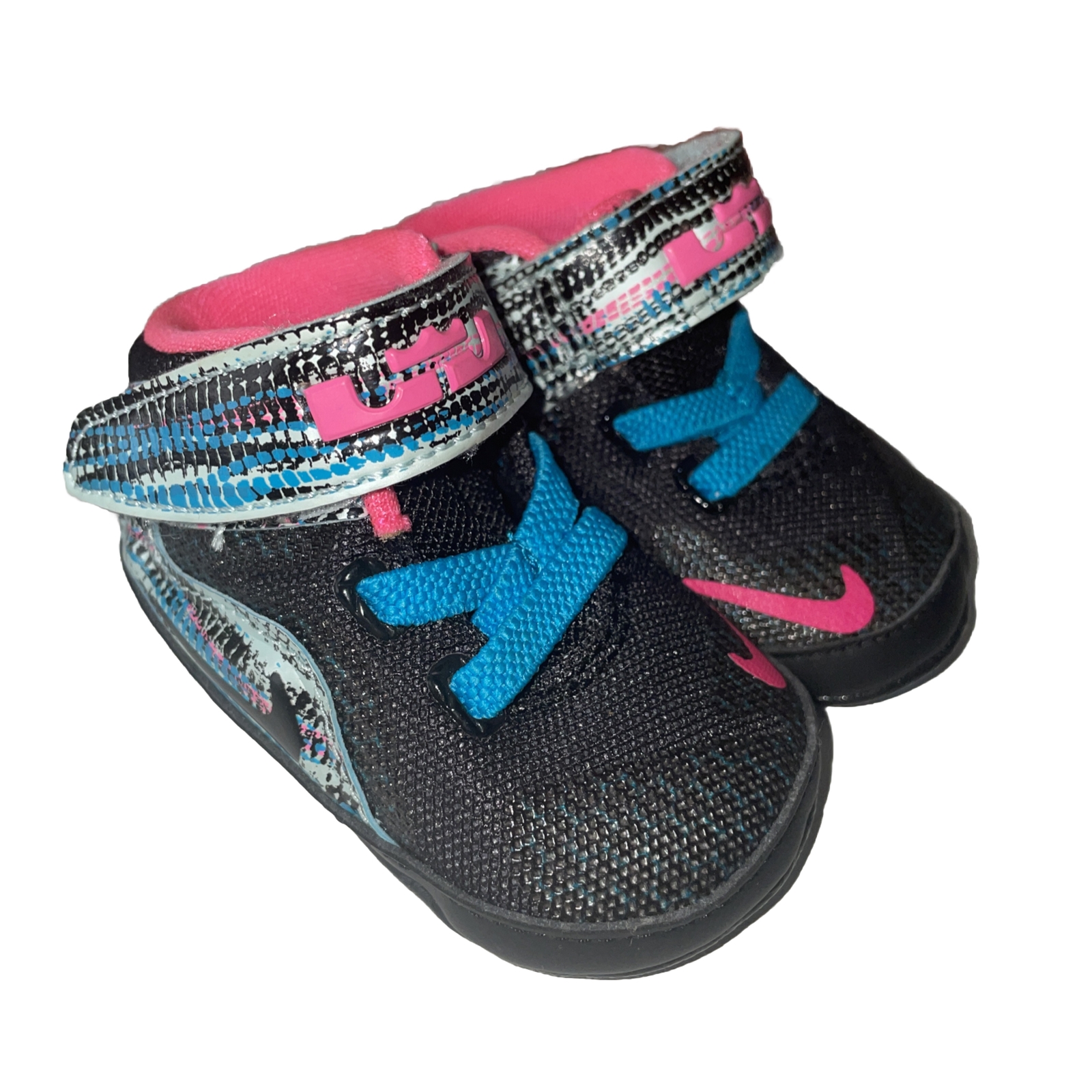 PONY Lebron 12 XII scarpe cromosomiche taglia 1 stivali culla neonato