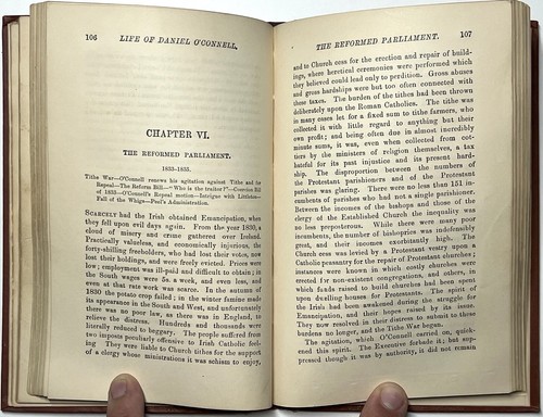 1888 LIFE OF DANIEL O'CONNELL HAMILTON IRISH HISTORY BIOGRAPHY POLITICS 1ST RARE - Picture 13 of 15