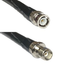 LMR400 BNC MALE to TNC FEMALE Coaxial RF Cable USA-Ship Lot