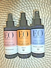 EO U PICK one FROM 7 SCENTS ESSENTIAL OILS ORGANIC DEODORANTS 4 OZ SPRAY 38