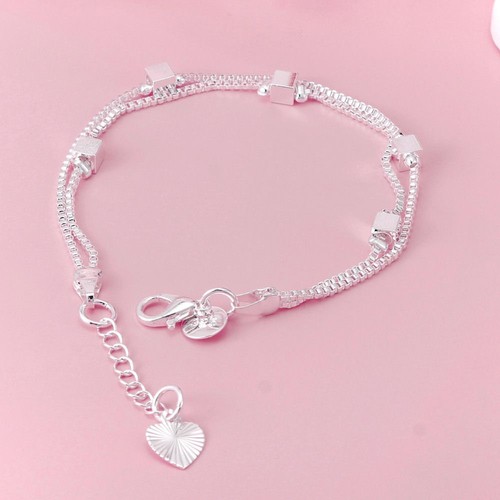 Ball Shaped Link Chains Bracelets Women Fashion Jewelry Accessory Charm Bracelet - Picture 8 of 28