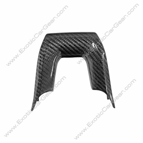 Lamborghini Urus Carbon Fiber Steering Wheel Bottom Trim - Bild 4 von 5