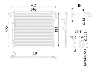 MAHLE Kondensator Klimaanlage AC 138 000S für NISSAN NAVARA NP300 D40 PATHFINDER