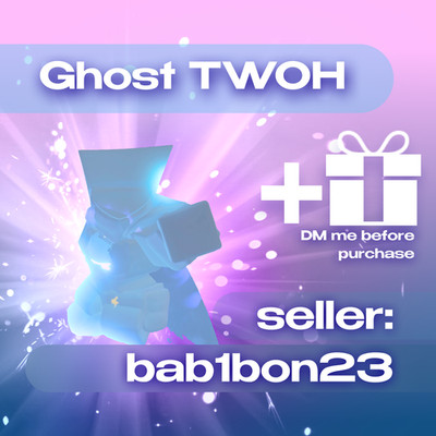 Roblox - YBA / Your Bizarre Adventure - Ghost TWOH