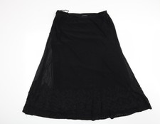 Windmoor Womens Black   Flare Skirt Size M