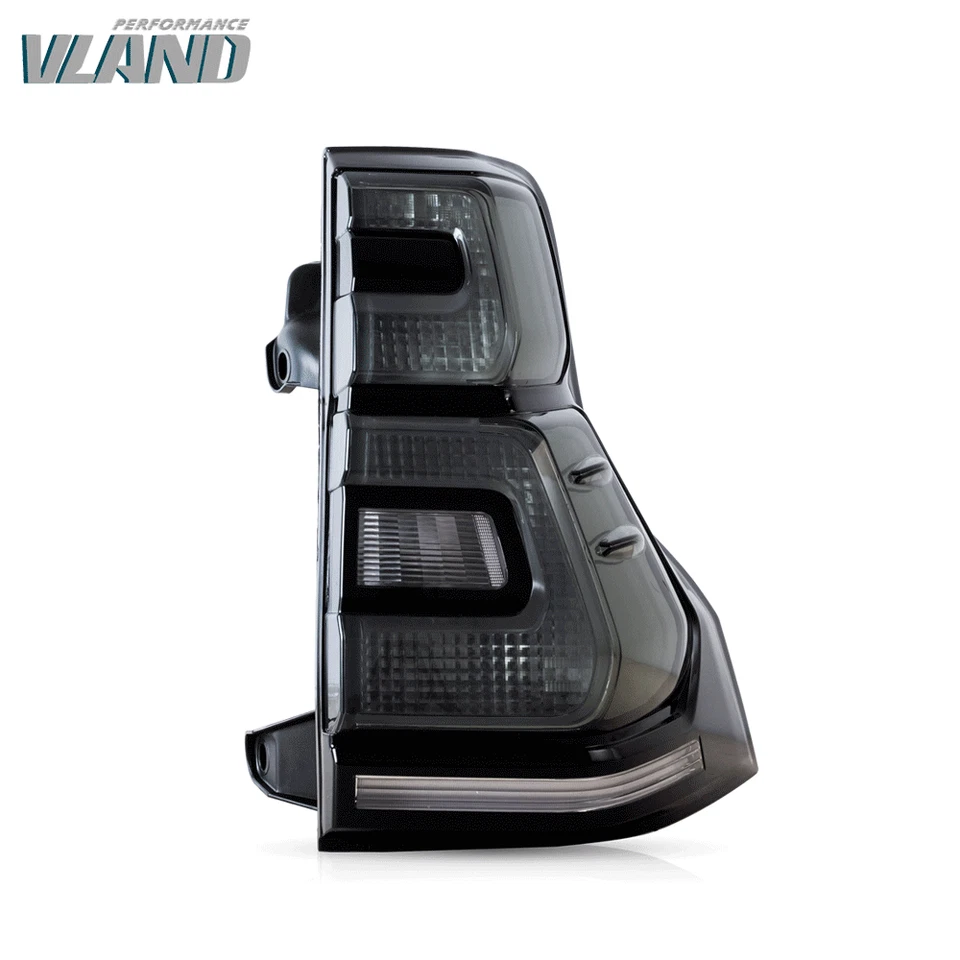 Luces traseras LED ahumadas con secuencial para Toyota Land Cruiser Prado 2010-17 GX 460 Foto 2 de 4