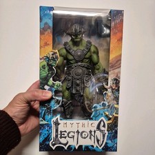 Mythic Legions 9” Green Ogre Builder Figure Siege At Bjorngar Four Horsemen NEW