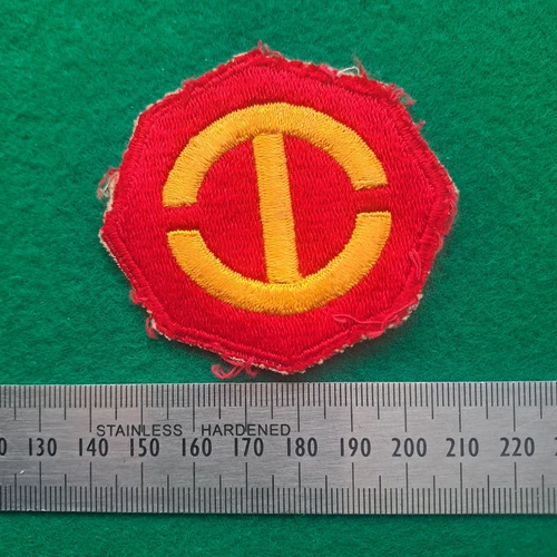 WW2 US United States Army Ground Force Hawaiian Dept Patch Badge