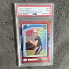 Panini 2024 Donruss Rated Rookie Drake Maye #379 Red Wave PSA 9 Patriots