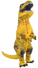 T-Rex Inflatable Dinosaurs Costume Outfit Kid Size  Dress Up Cosplay Party
