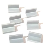 Lot of 7 LEGO Light Bluish Gray 1x2x1 Panel 4865 / 26169 Brick Parts Pieces
