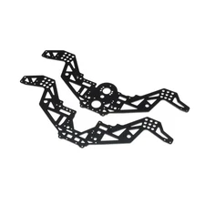 Losi Chassis Plate Set V2 Black Mini LMT Megalodon LOS-2052
