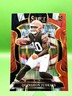 2025 Panini Select #55 Quinshon Judkins Red and Black Prizm Shock-9