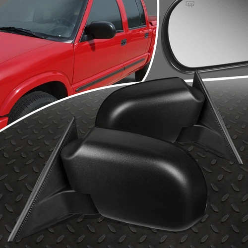 FOR 98-04 S10 PICKUP GMC PAIR OE STYLE POWER ADJUSTMENT+HEATED SIDE DOOR MIRROR