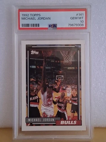 1992 Topps # 141 Michael Jordan PSA 10