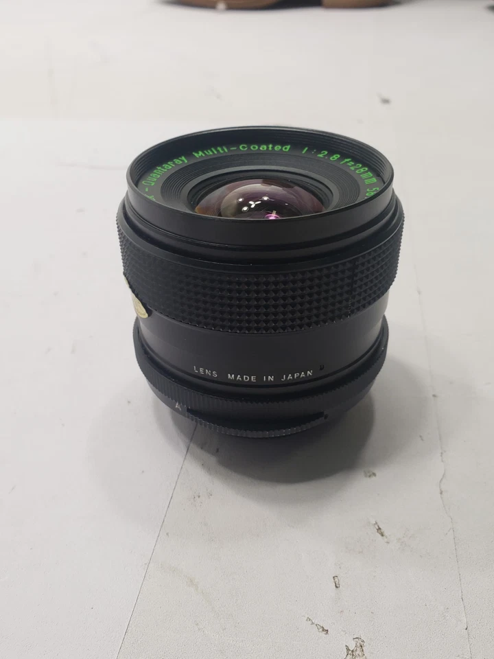 Quantaray 28毫米F/2.8手动对焦广角镜头带佳能FD卡口编号 408976 — 第 3/4 张图片