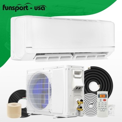 12,000 BTU Mini Split AC/Heat Pump 21 SEER 220V WiFi Enabled for Smart Cooling