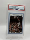 Michael Jordan North Carolina Tar Heels NC1 Promo Card 1990 Collegiate PSA 7