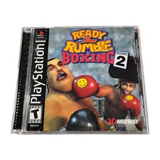 READY 2 RUMBLE Boxing Round 2 Sony PlayStation 1 PS1 Complete Game CIB