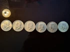 Kennedy Half Dollar 1965-1970 Lot of 6 Circulated Coins