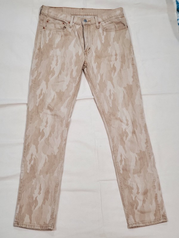 Levis 511 33x32 Blank Tag Denim Jeans