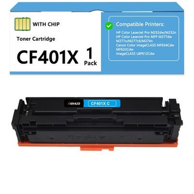 CF400X Toner 4 Pack(CF401X CF402X CF403X) for HP Color LaserJet Pro M252dw M252n