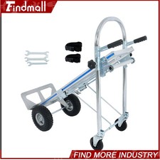 Findmall 3 In 1 Hand Truck Aluminum Convertible Hand Trucks Large 1000 Lbs