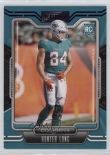 2021 Panini Playbook Rookie Purple Hunter Long #173 11ur