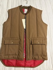 Vintage Walls Blizzard Pruf Insulated Cotton Canvas Duck Work Vest Men's M NOS