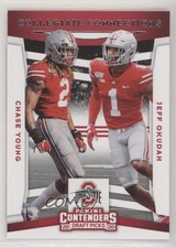 2020 Contenders Draft Picks Collegiate Connections Chase Young Jeff Okudah 0a3