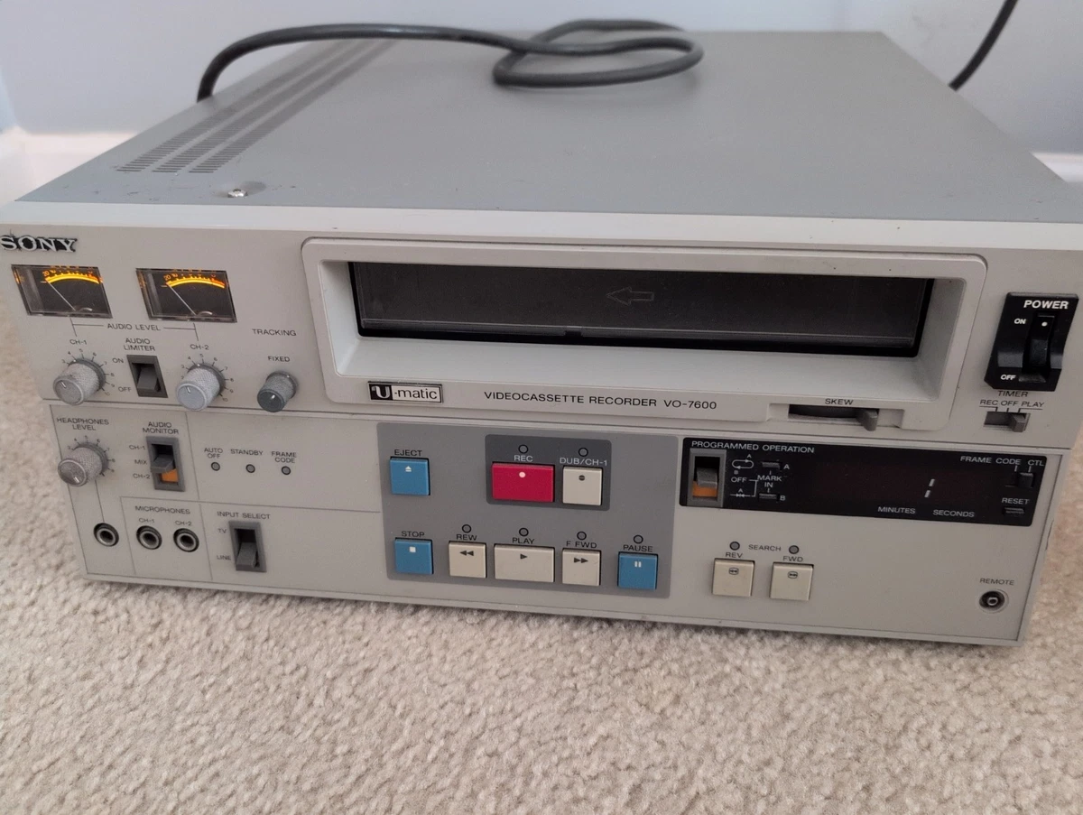 Sony U-matic Video Recorders & Players for sale | eBay