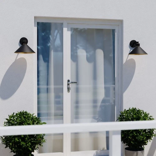 Vaxcel Lighting T0682 Dunbar 10" Tall Wall Sconce - Gold - Picture 8 of 12