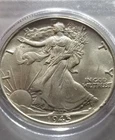 1942 & 1945 Walking Liberty Halfs, NICE UNC's