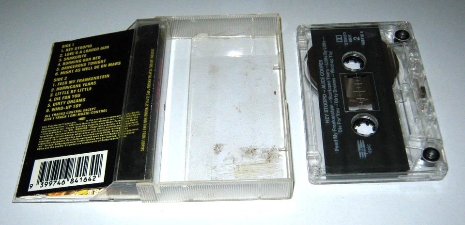 Alice Cooper - Hey Stoopid - Cassette Tape - VGC - Image 3 of 3