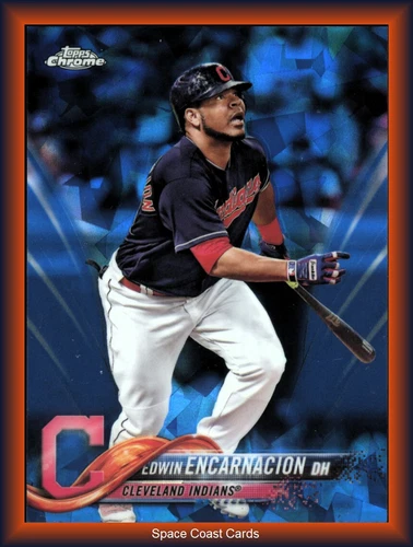2018 Topps Chrome Sapphire #632 Edwin Encarnacion