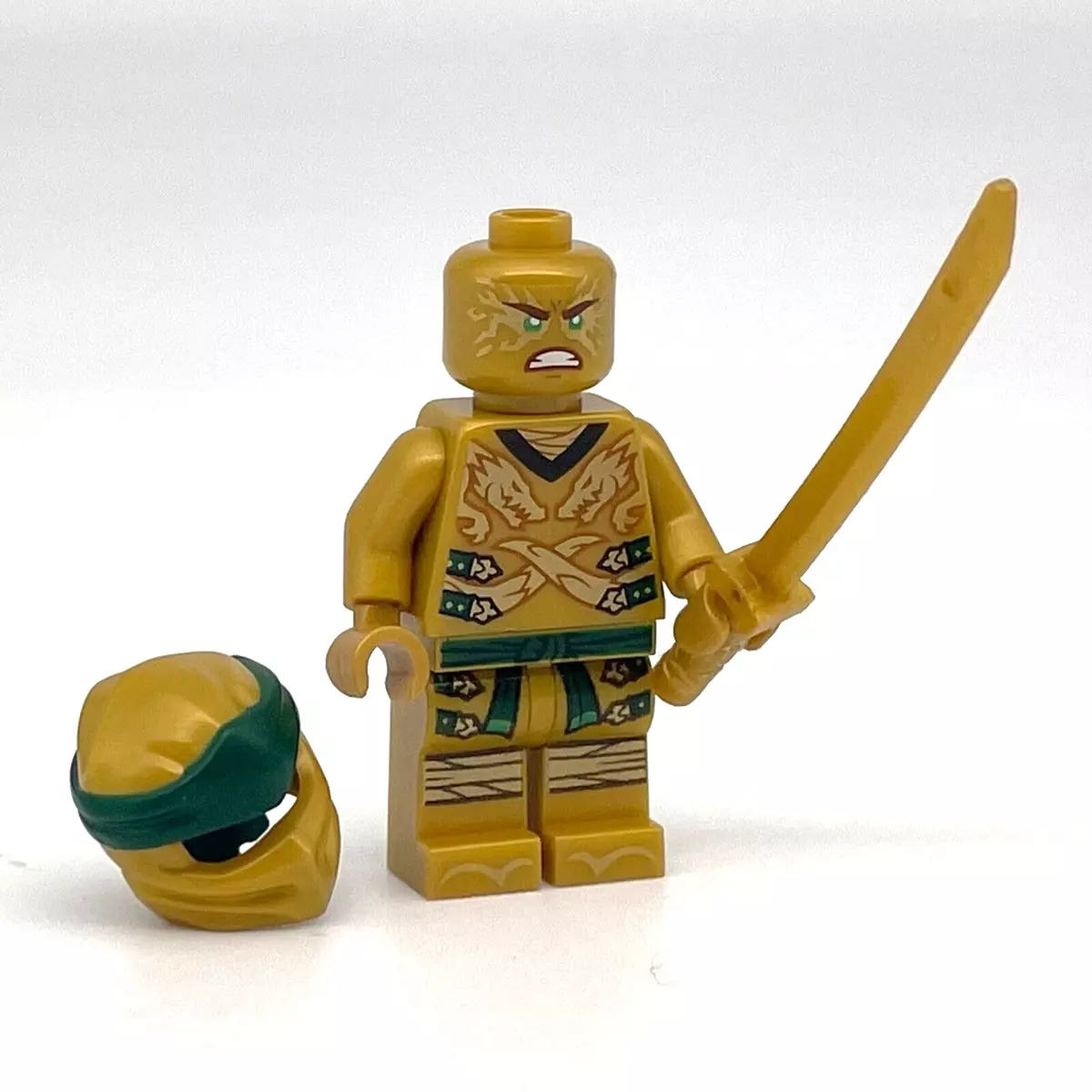 Lego Lloyd Golden Ninja Legacy Ninjago Minifigure njo499 70666 eBay