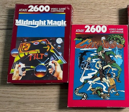 Atari Lot X 2: MIDNIGHT MAGIC - CROSSBOW - ATARI 2600 - RAR - Bild 3 von 3